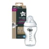 Biberon tetina silicon Closer to Nature +3 luni, 340ml, Tommee Tippee