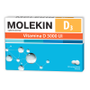 Molekin D3 3000IU, 30 comprimate, Zdrovit