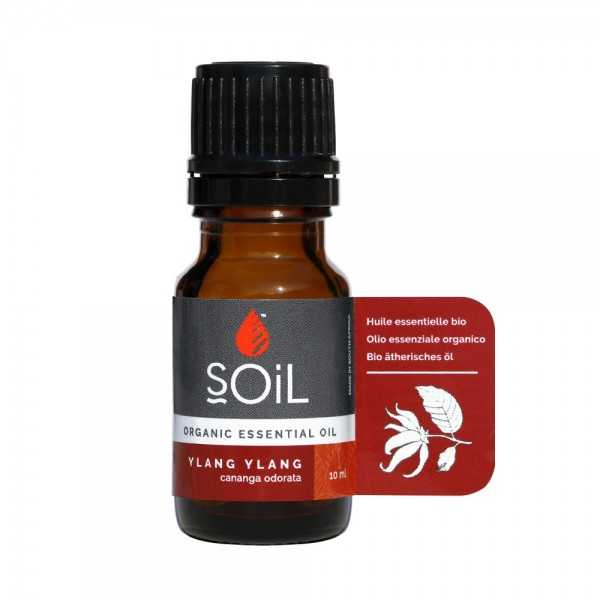 Ulei Esential Ylang Ylang Pur 100% Organic, 10ml, Soil