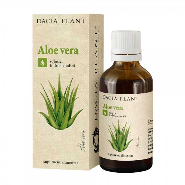 Tinctura de aloe vera, 50ml, Dacia Plant