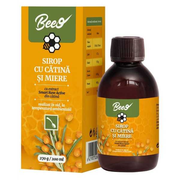 Sirop Beeo cu catina si miere, 200ml, Dacia Plant