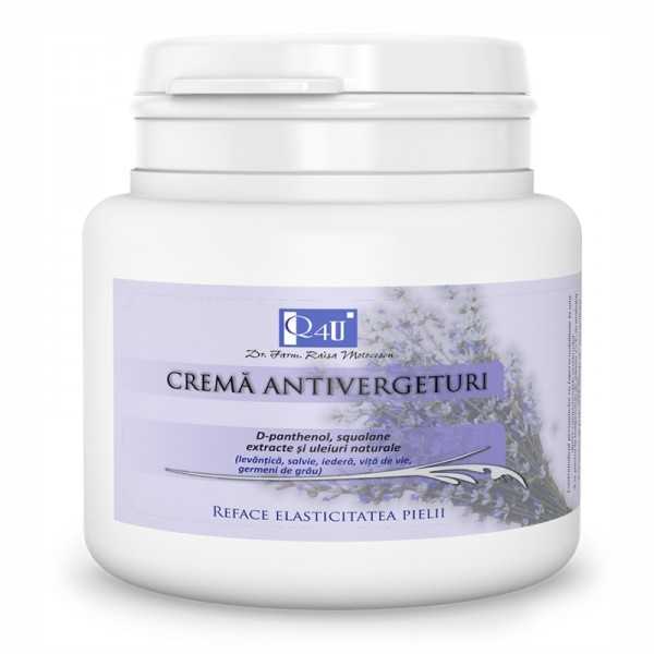 Crema antivergeturi Q4U, 500ml, Tis Farmaceutic