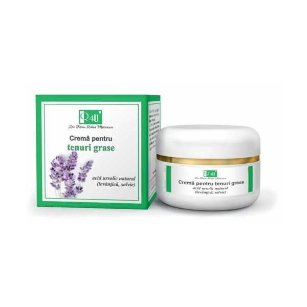 Crema cu levantica pentru tenuri grase, 50ml, Tis Farmaceutic