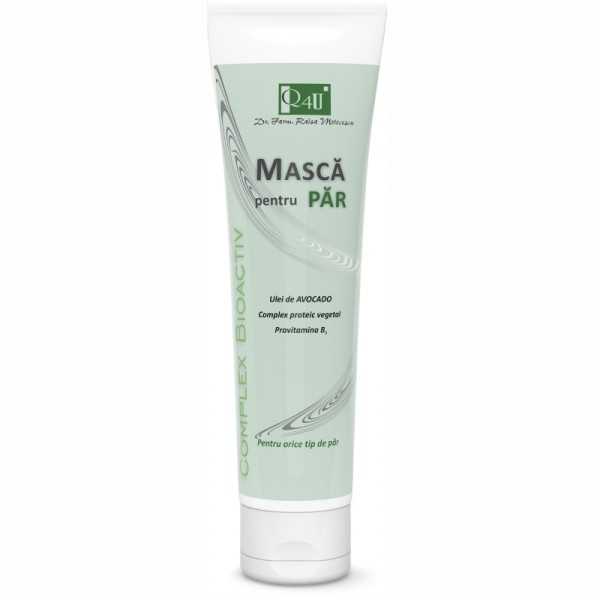 Masca pentru par Q4U, 150ml, Tis Farmaceutic