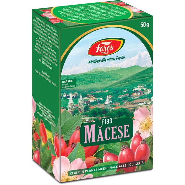 Ceai de macese F183, 50g, Fares