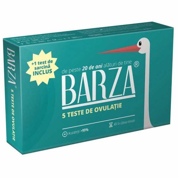 Test de ovulatie, 5 benzi, Barza