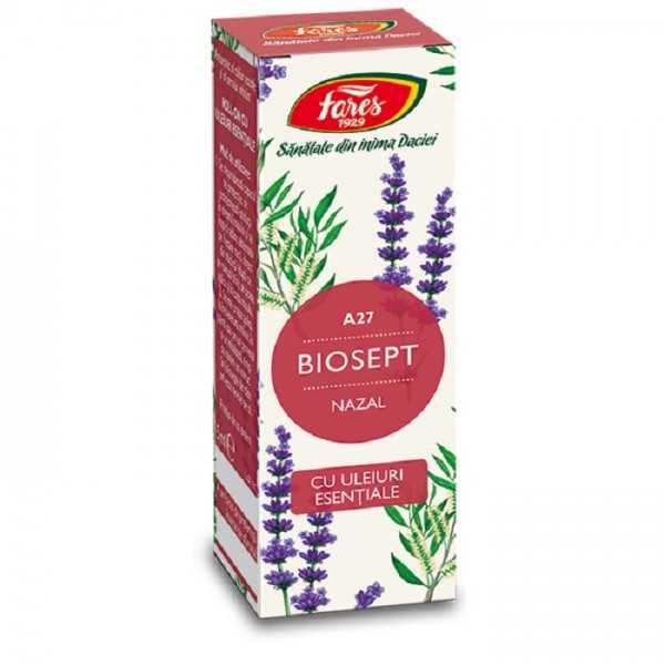 Biosept Nazal (A27) ulei, 5ml, Fares