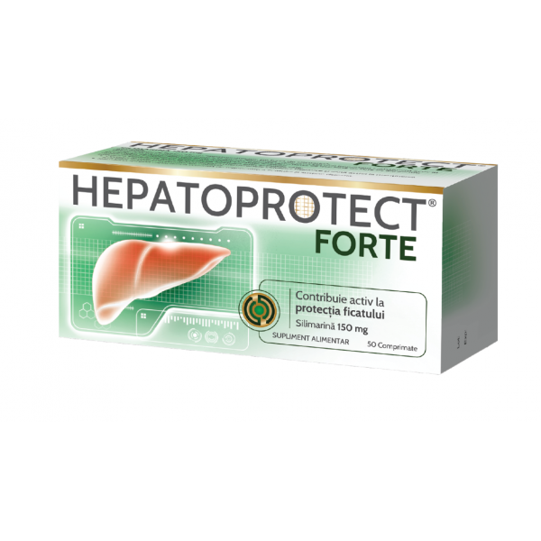 Hepatoprotect Forte, 50 comprimate, Biofarm