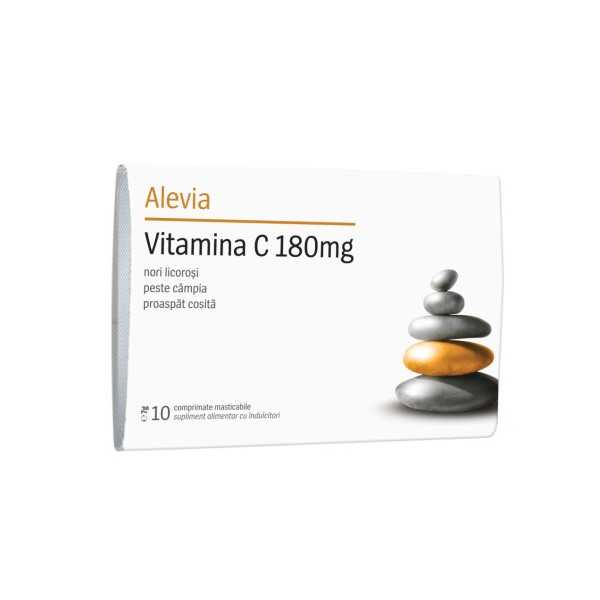 Manson Vitamina C 180mg, 10 comprimate, Alevia