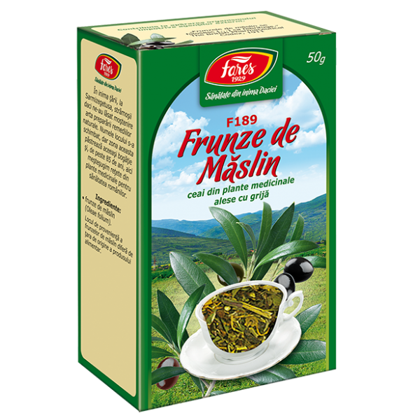 Ceai frunze de maslin, 50g, Fares