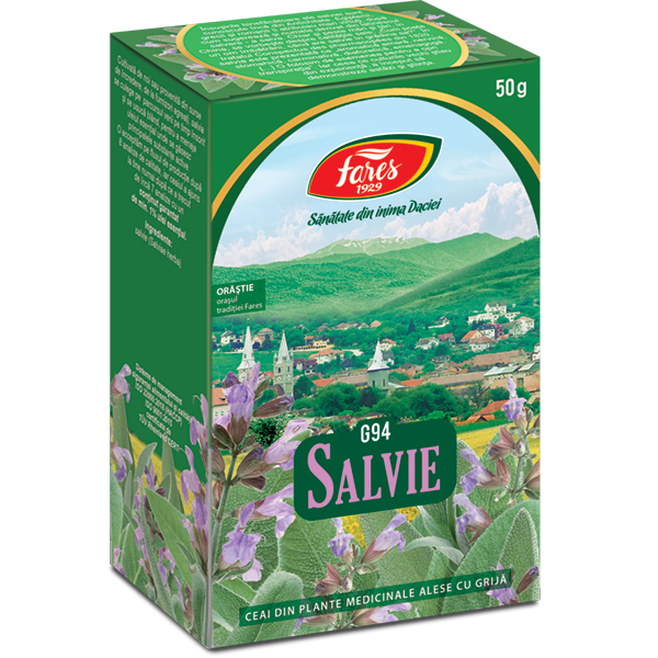 Ceai de salvie iarba G94, 50g, Fares