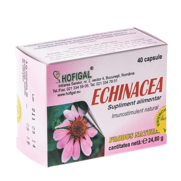 Echinacea, 40 capsule, Hofigal