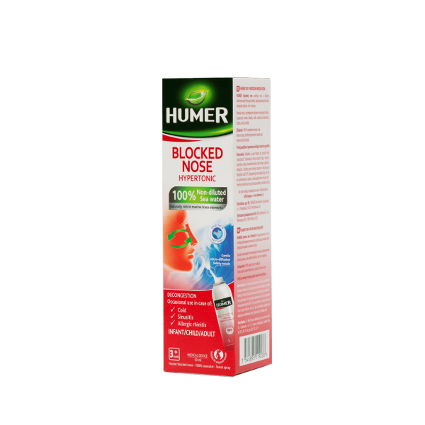 Spray nazal Humer decongestionant, 50 ml, Urgo