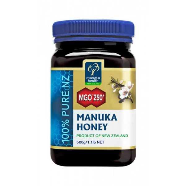 Miere de Manuka MGO 250+, 500g, Manuka Health