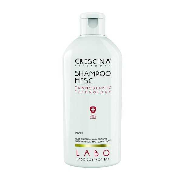 Tratament pentru par Crescina HFSC Transdermic Sampon Man, 200ml, Labo