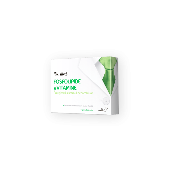 Dr.Hart Fosfolipide si Vitamine, 30 capsule