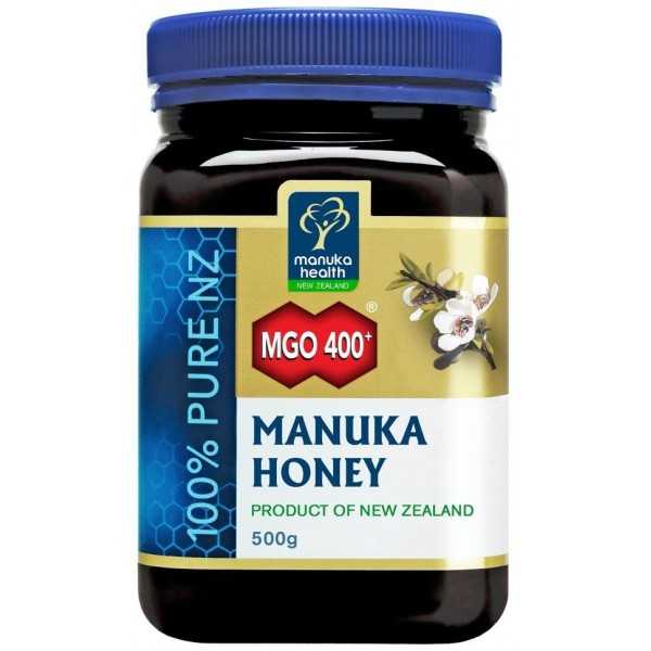 Miere de Manuka MGO 400+, 500g, Manuka Health