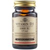 Vitamina D3 1000UI, 100 tablete masticabile, Solgar