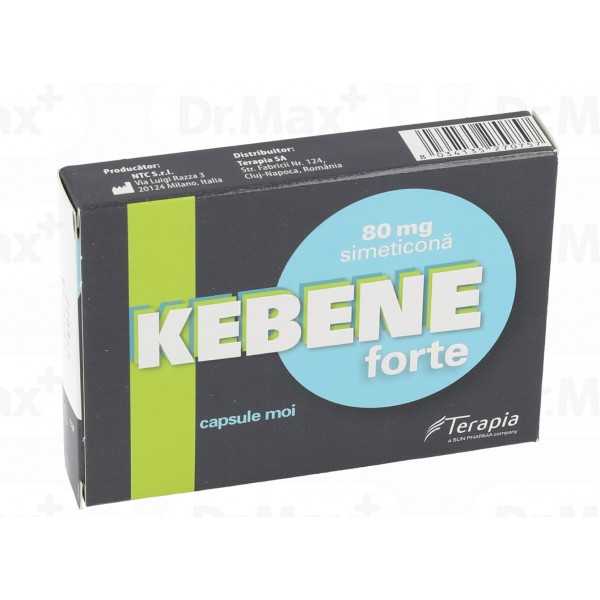 Kebene Forte 80mg, 25 capsule, Terapia