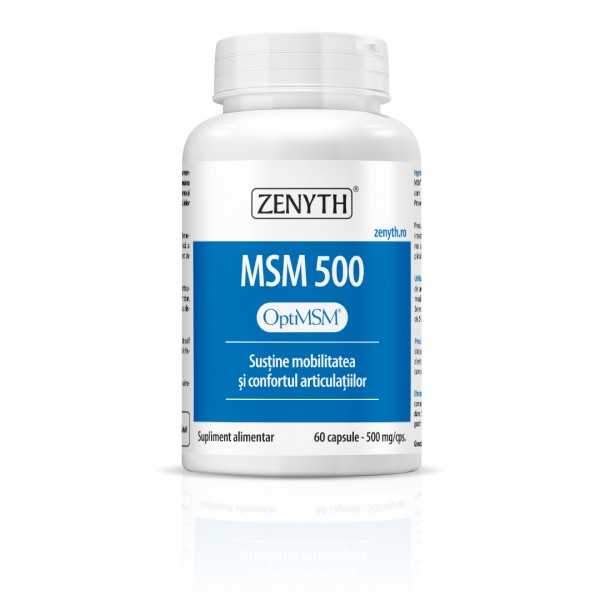 MSM 500mg, 60 capsule, Zenyth