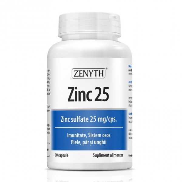 Zinc 25, 90 capsule, Zenyth