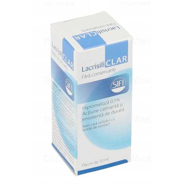 Lacrisifi Clar solutie oftalmica 0,5%, 10 ml, Sifi