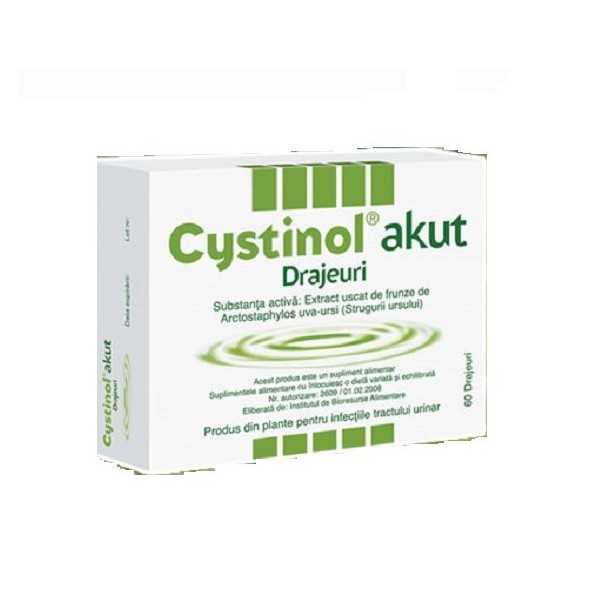 Cystinol Akut, 60 drajeuri, Schaper & Brummer