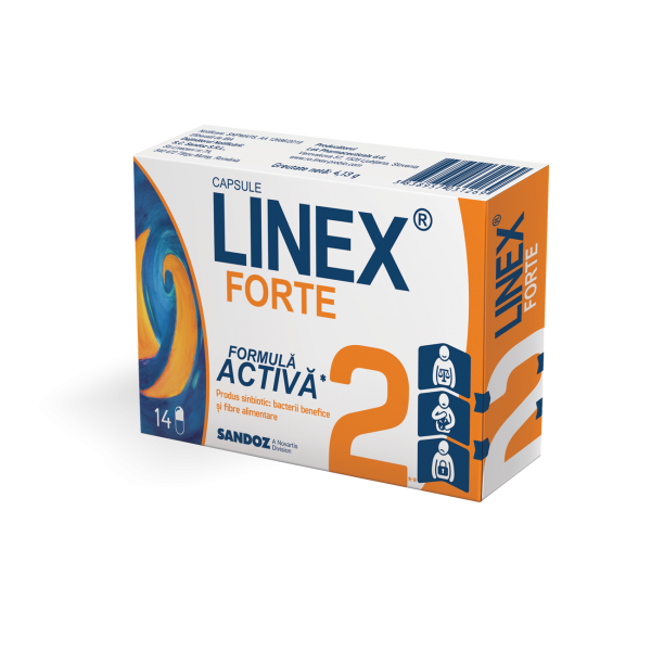 Linex Forte, 14 capsule, Sandoz