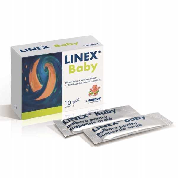 Linex Baby, 10 plicuri, Sandoz