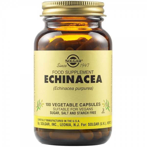 Echinacea, 100 capsule, Solgar