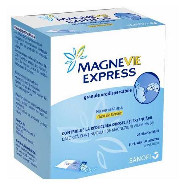 Magnevie Express, 20 plicuri, Sanofi