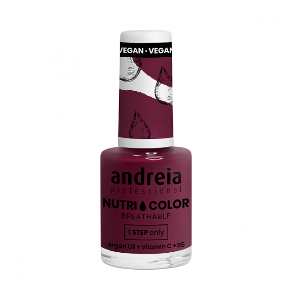 Lac de unghii Nutri Color Care&Color NC23, 10,5ml, Andreia Professional