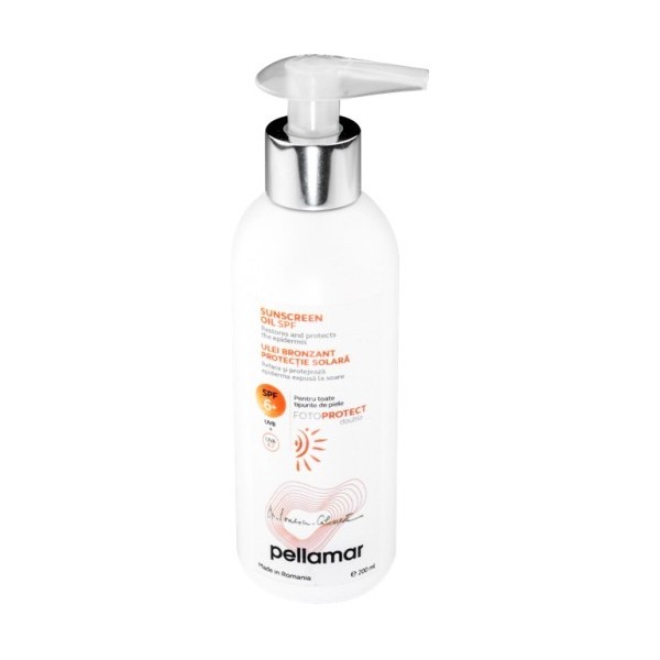 Ulei bronzant cu protectie solara SPF6, 200ml, Pell Amar