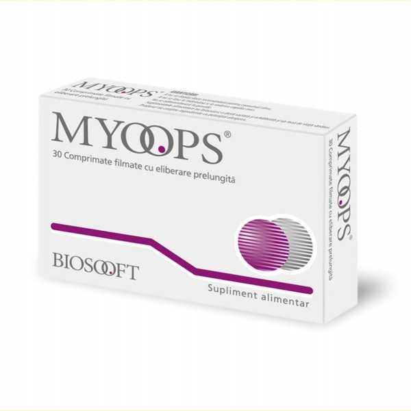 Myoops, 30 comprimate, BioSooft