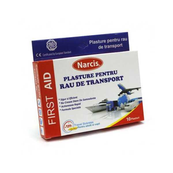 Plasturi pentru rau de miscare, 10 bucati, Narcis