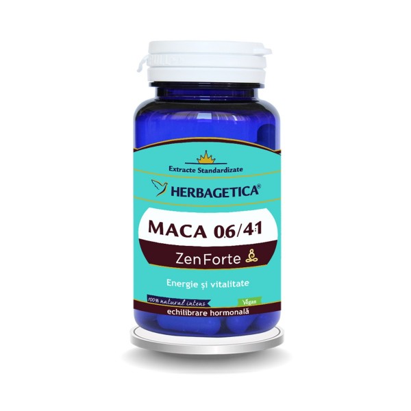 Maca Zen Forte, 30 capsule, Herbagetica