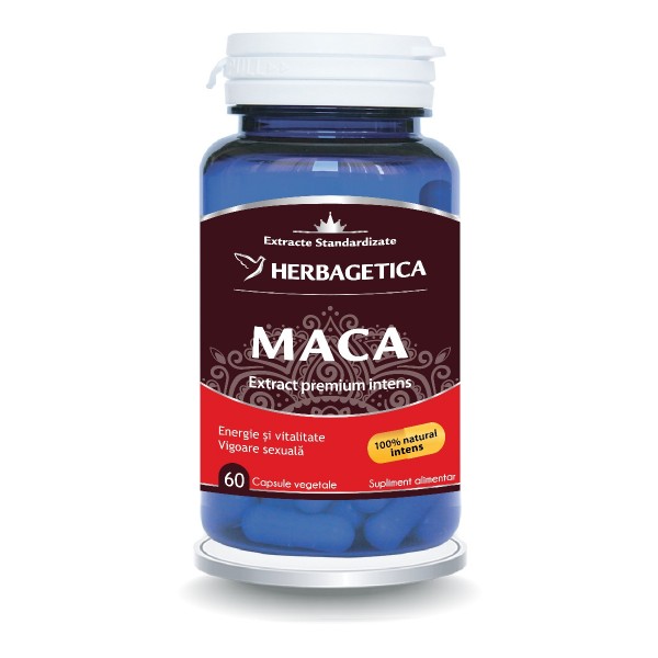 Maca Zen Forte, 60 capsule, Herbagetica