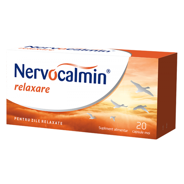 Nervocalmin relaxare, 20 capsule, Biofarm