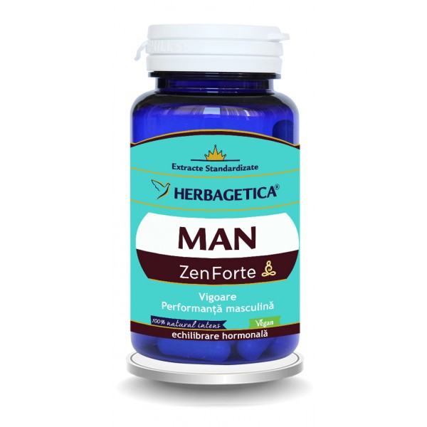 Man Zen Forte, 60 capsule, Herbagetica