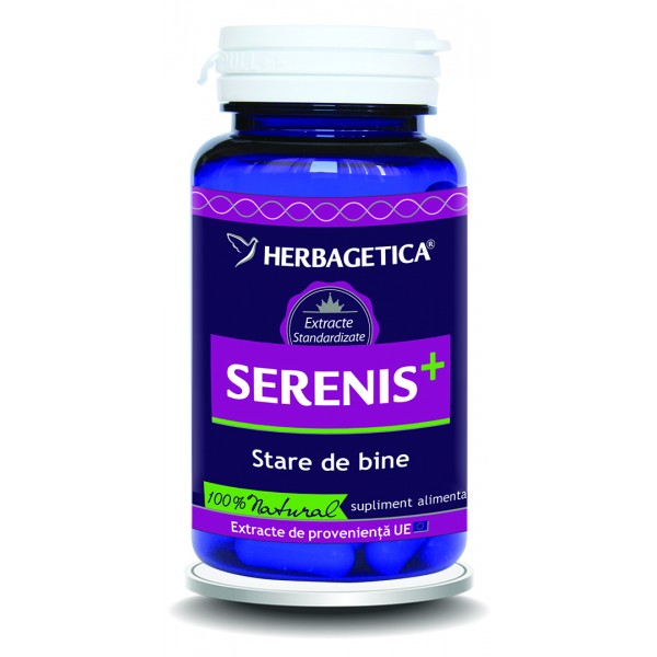 Serenis+, 60 capsule, Herbagetica