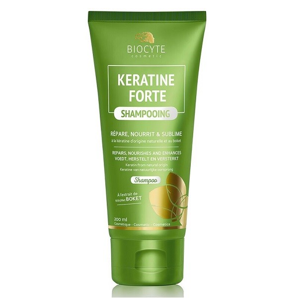 Sampon cu keratina forte, 200ml, Biocyte