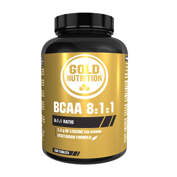 BCAA'S, 200 tablete, Gold Nutrition