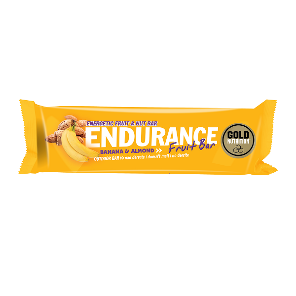 Baton Endurance Fruit Bar Banane, 40g, Gold Nutrition