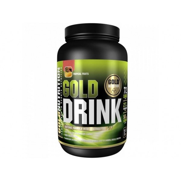 Gold Drink cu aroma tropicala, 1kg, Gold Nutrition