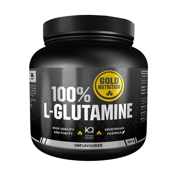 Pudra L-Glutamine, 300g, Gold Nutrition