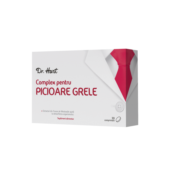 Dr.Hart Complex pentru picioare grele, 30 comprimate filmate