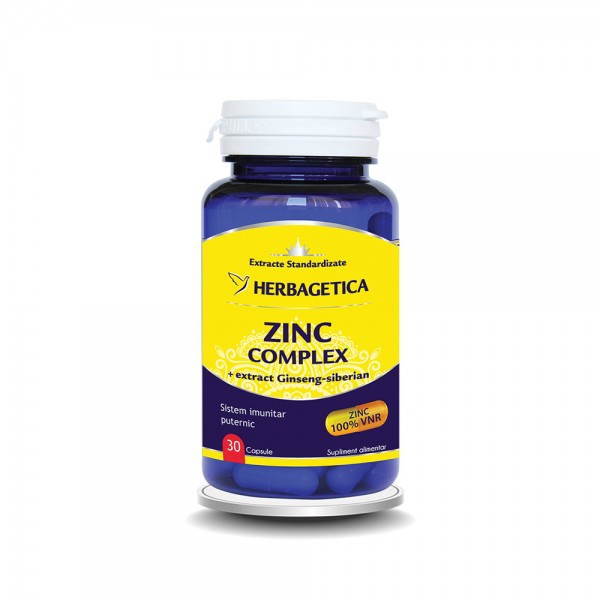 Zinc Complex, 30 capsule, Herbagetica