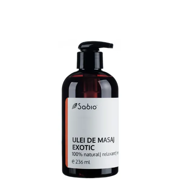 Ulei de masaj detoxifiant, 236ml, Sabio