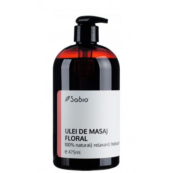 Ulei de masaj floral, 475ml, Sabio