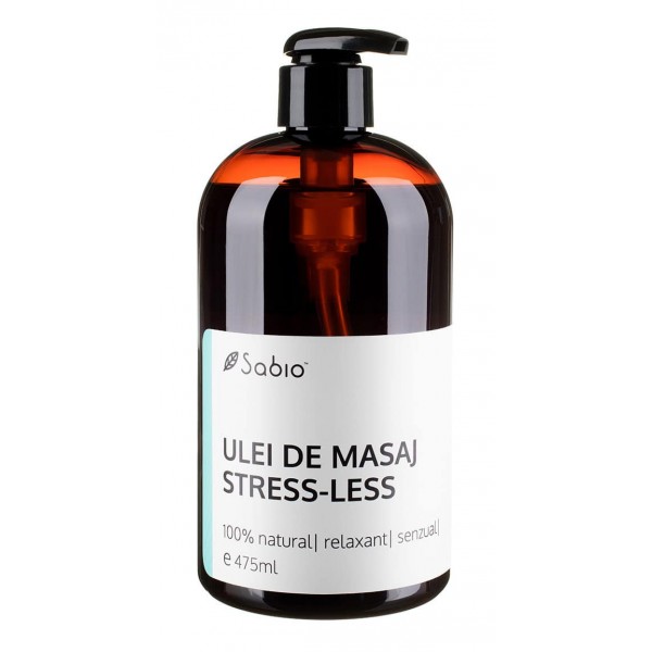 Ulei de masaj stress-less, 475ml, Sabio